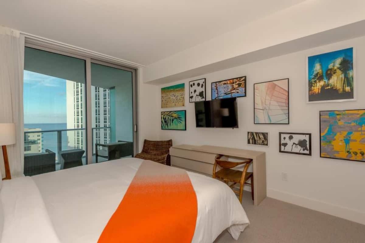 Lyfe On The Beach 25Th Floor 1 Bed Unit With Oceanview Hollywood Ngoại thất bức ảnh
